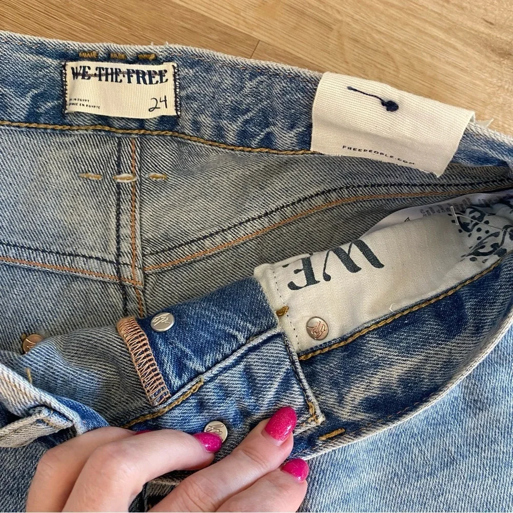 NEW Free People We the Free Ivy Mid Rise Shorts